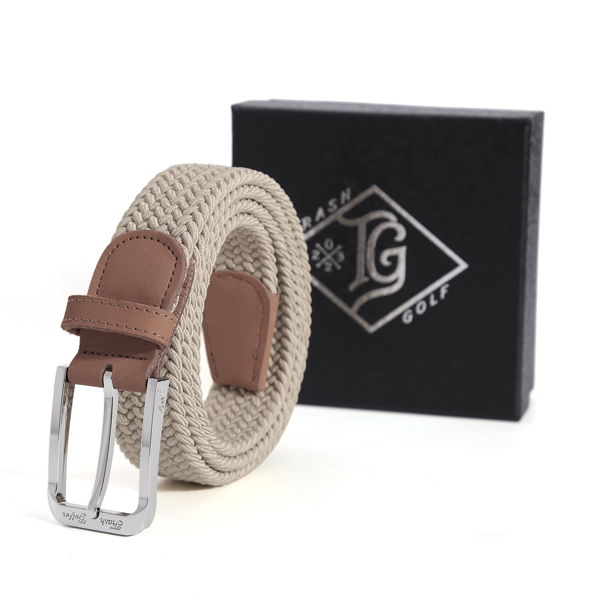 Dept Issue Belt in Khaki with gift box