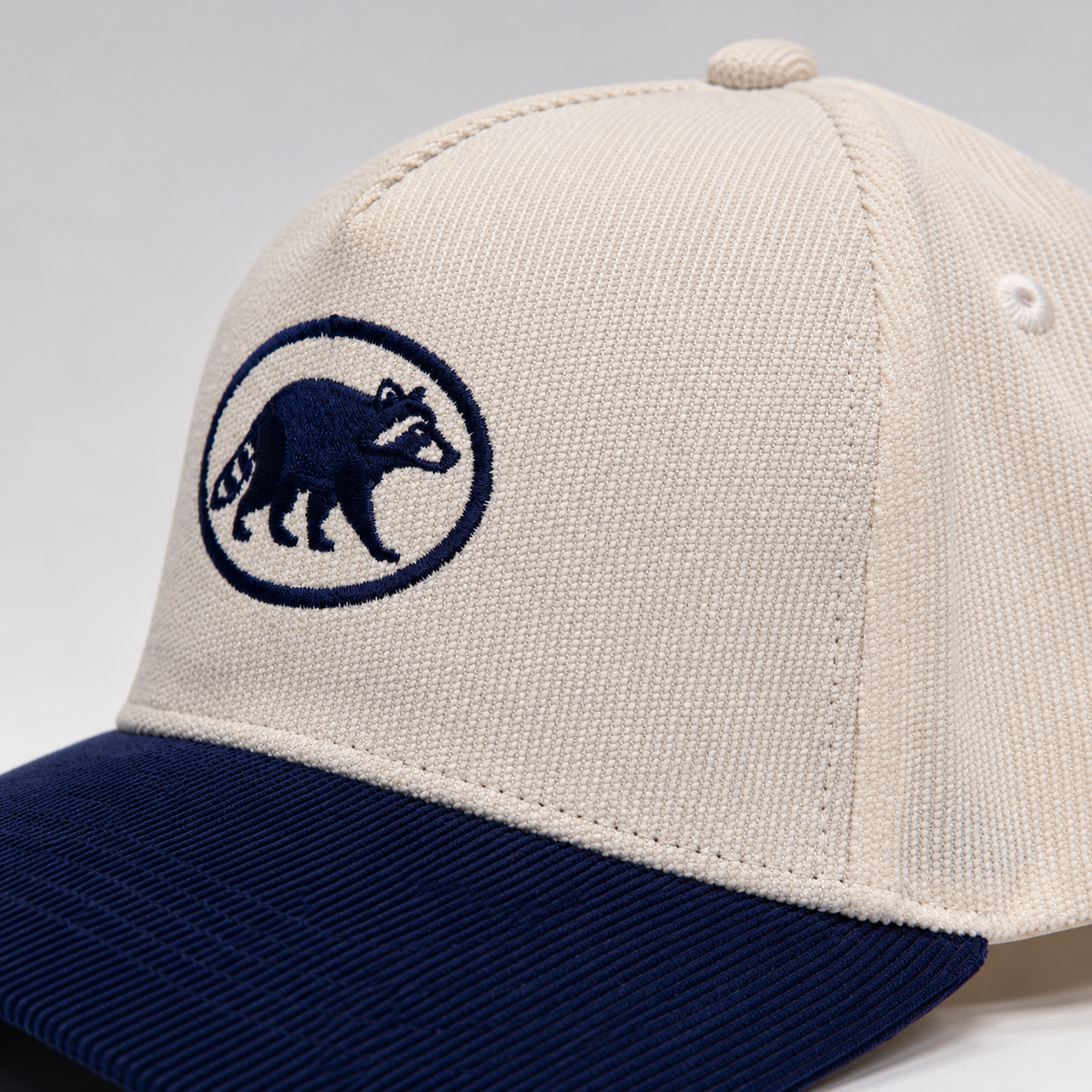The Corded Roy hat, side detail