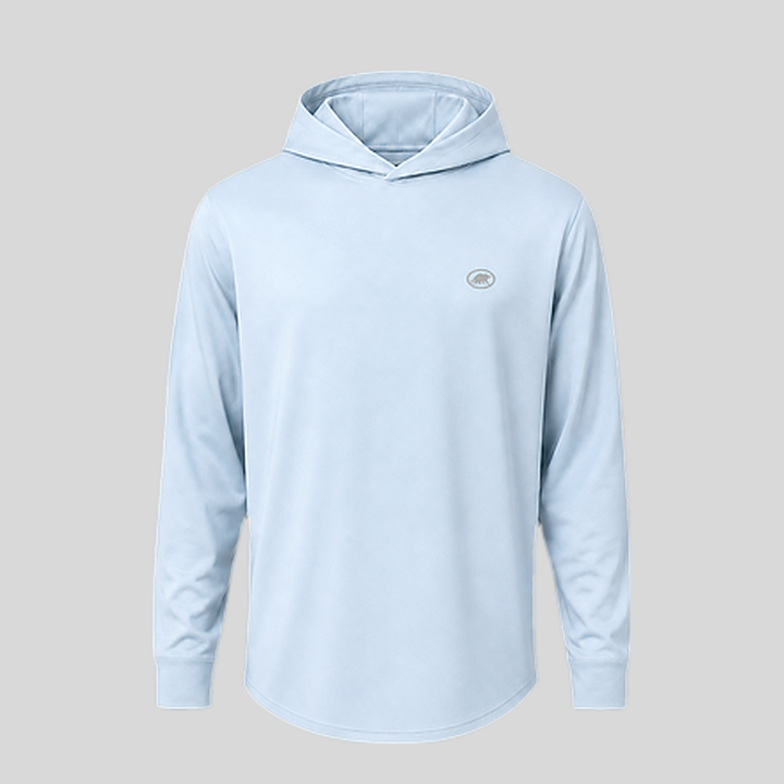 Field Performance Hoodie — Light Blue