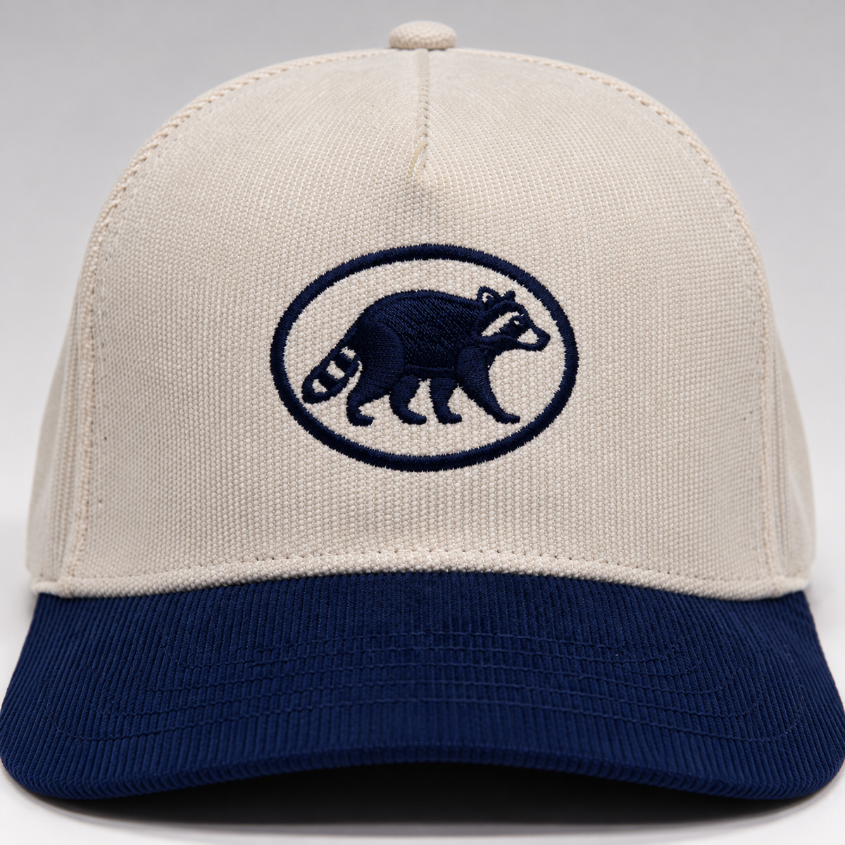 The Corded Roy hat, patch detail