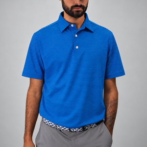 Trash Golf Polo — Stripe
